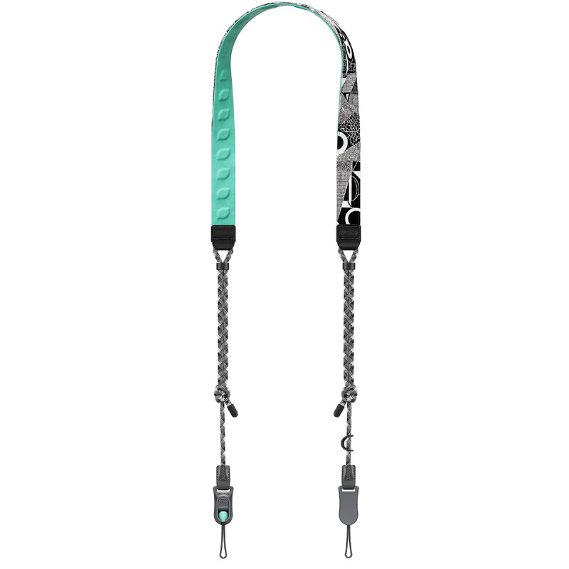 Leofoto L-CS-206 Fashion Carrying Strap Black & White