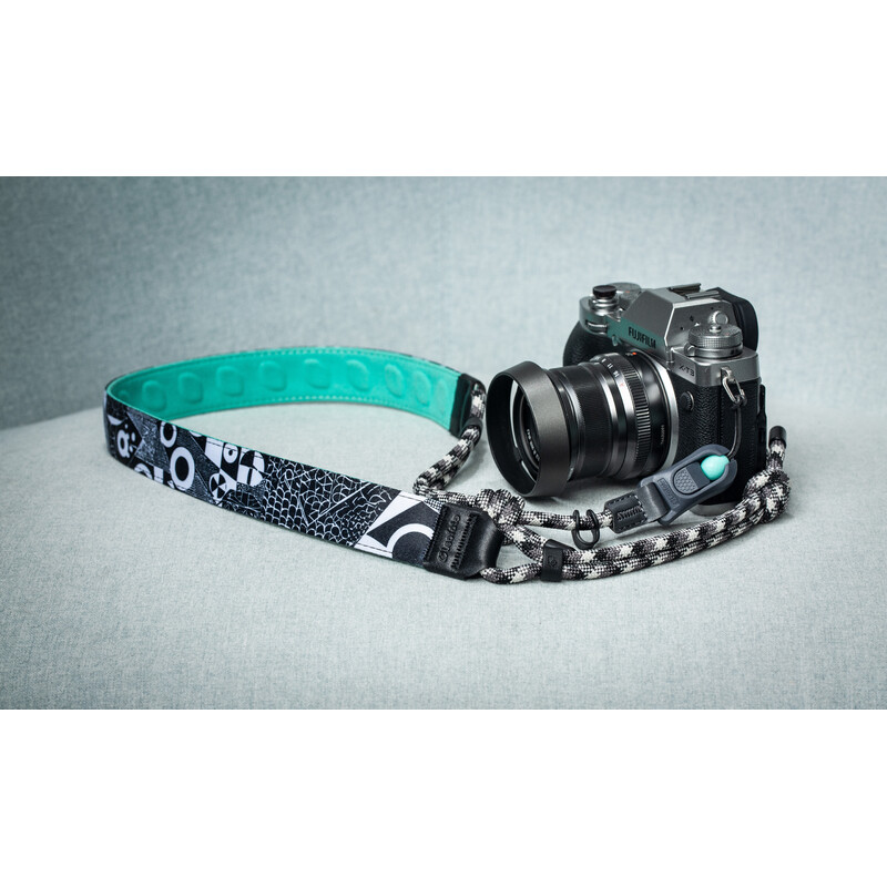 Leofoto L-CS-206 Fashion Carrying Strap Black & White
