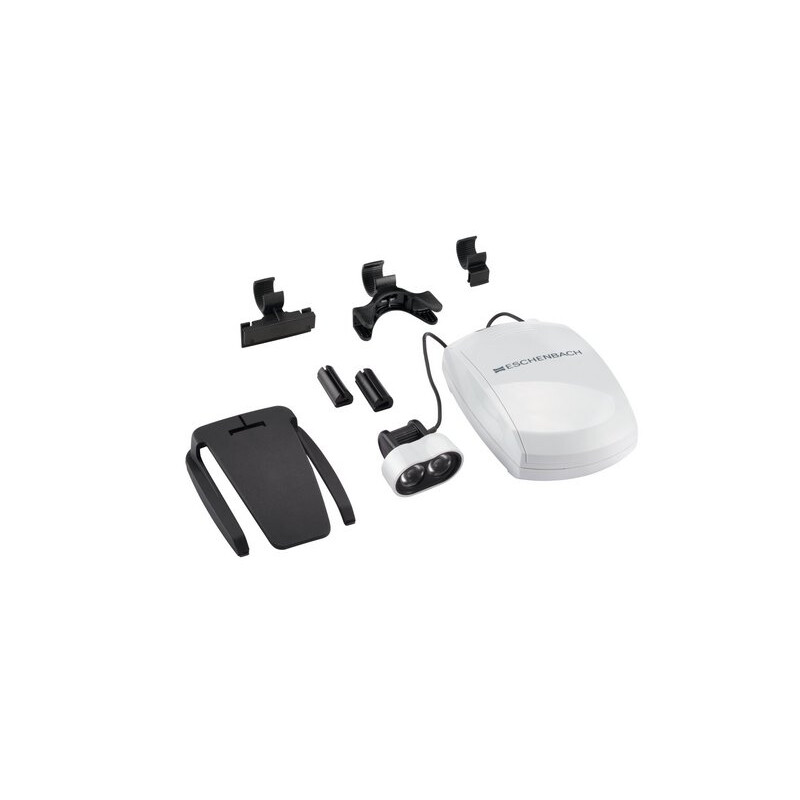 Eschenbach Magnifying glass Lupe maxDETAIL mit headlight LED