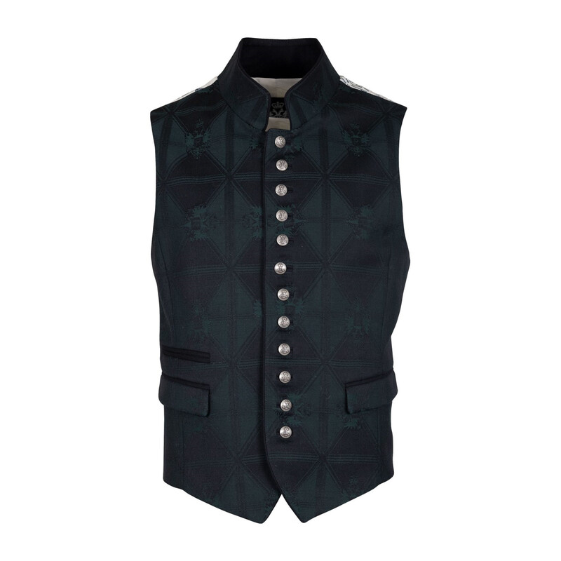 Rettl Kaiser Franz green waistcoat 50