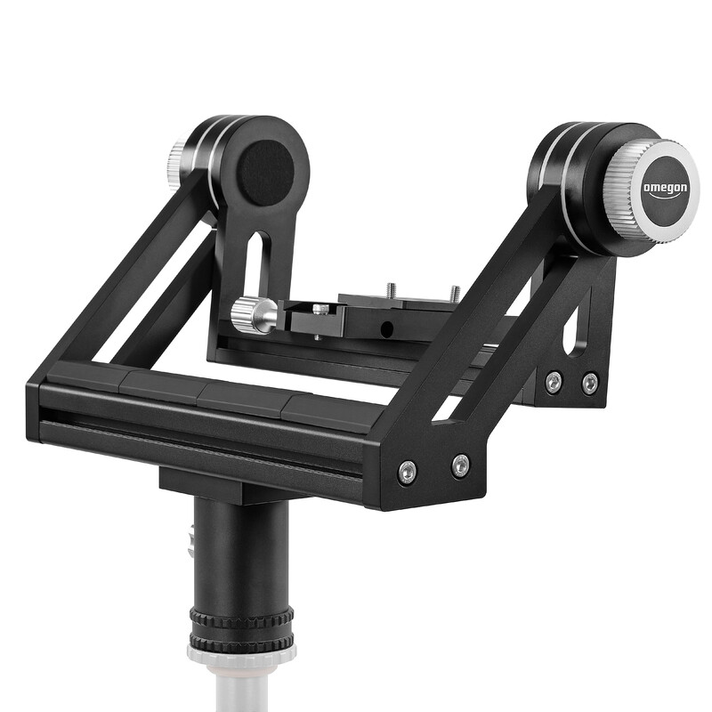 Omegon Pro Neptune II fork mount for large binoculars