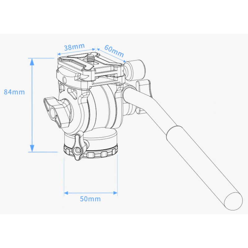 ZWO Video tilt head TH10 Seestar Smart Telescope