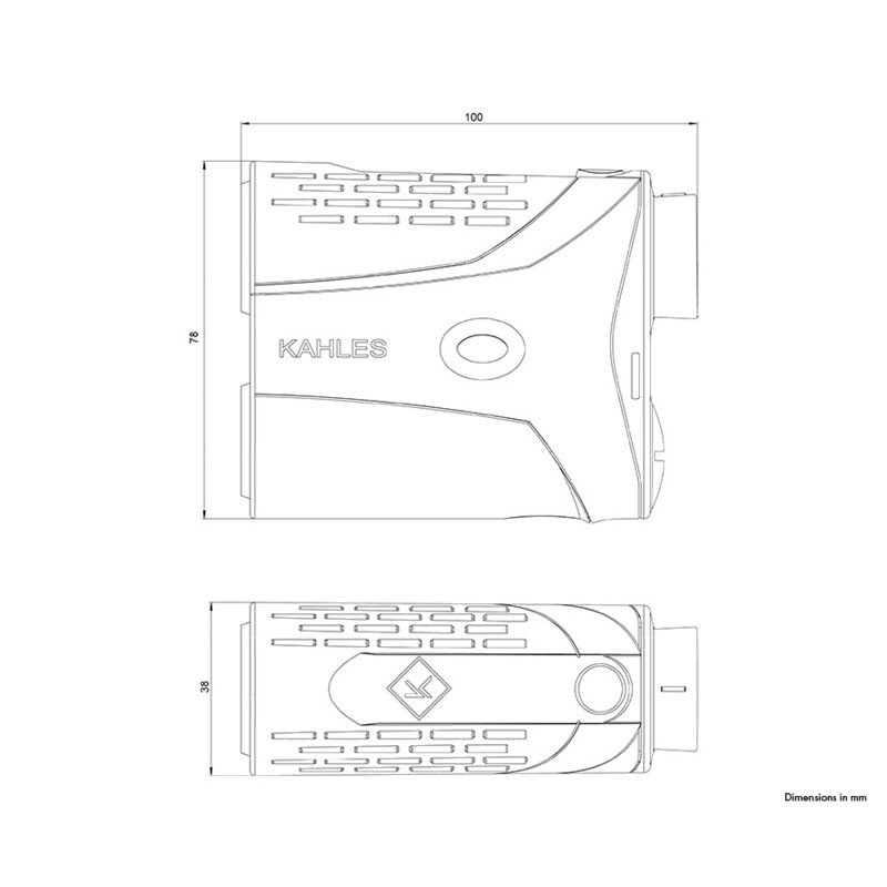 Kahles Rangefinder Helia RF-M 7x25