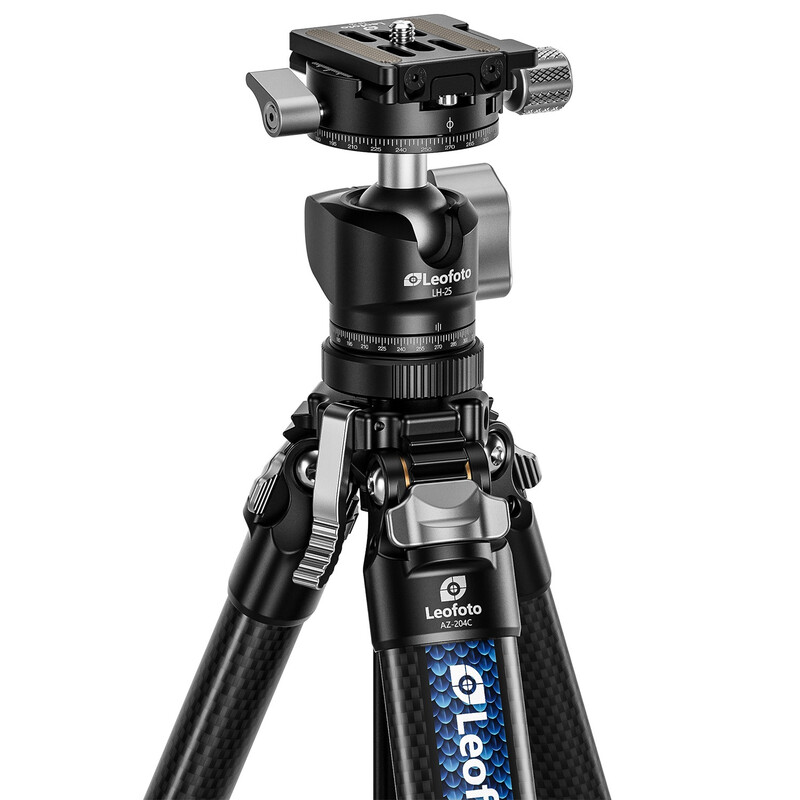 Leofoto Carbon tripod Azure AZ-204C + ballhead LH-25R