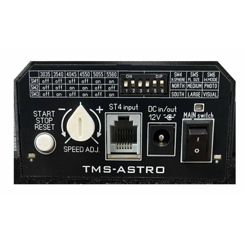 TMS-ASTRO Polar wedge EQ platform visually 45°-50