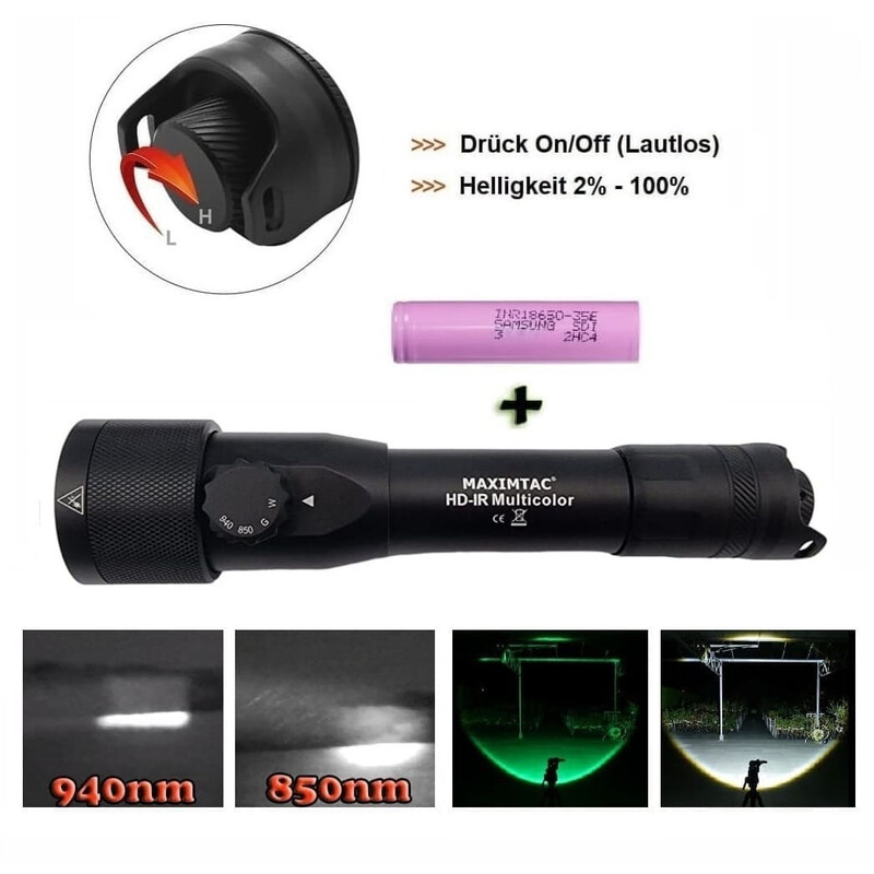 Maximtac HD-IR Multicolour + IR LED