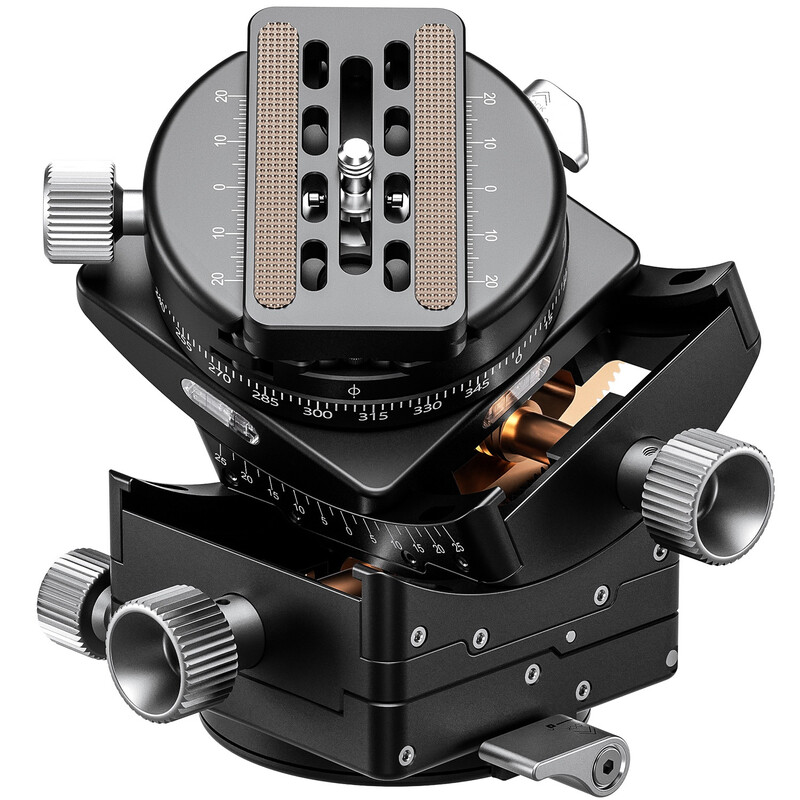 Leofoto Panoramic tripod head G6 with gear