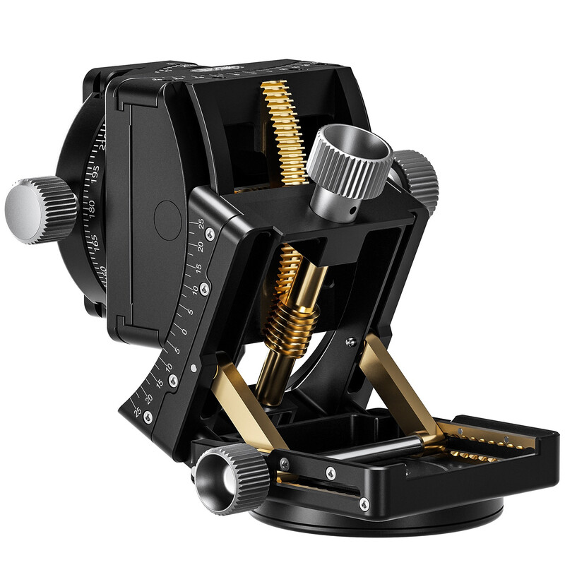 Leofoto Panoramic tripod head G6 with gear