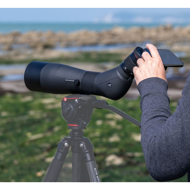 Kite Optics Spotting scope SP-85 HD II & 30-60x Vario eyepiece