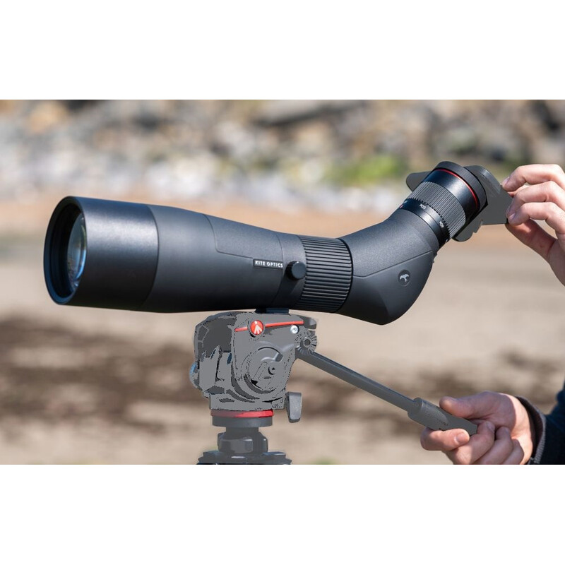 Kite Optics Spotting scope SP-85 HD II & 30-60x Vario eyepiece