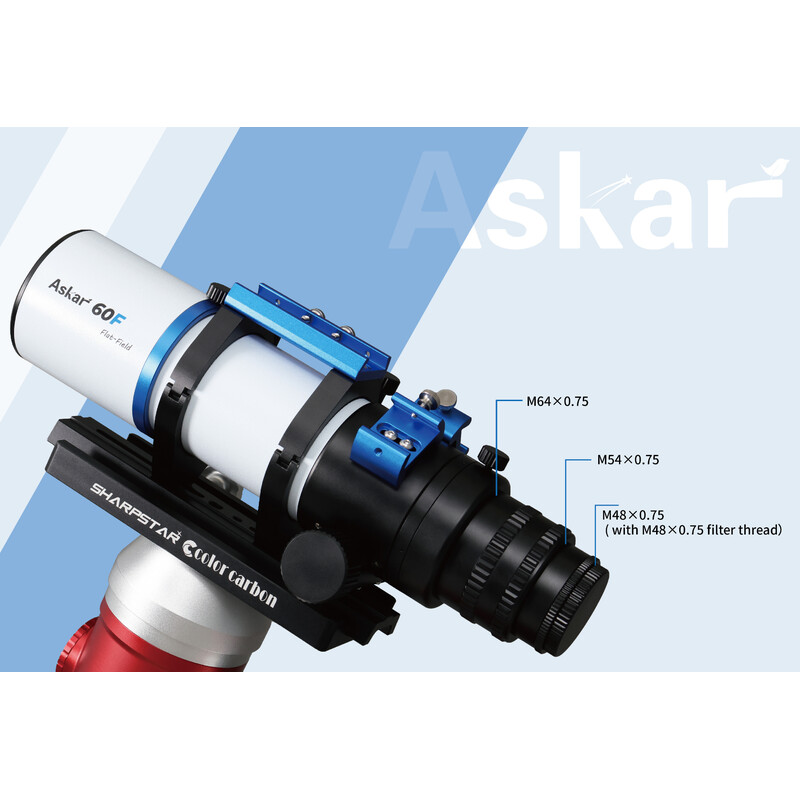 Askar Apochromatic refractor AP 60/408 60F Flatfield
