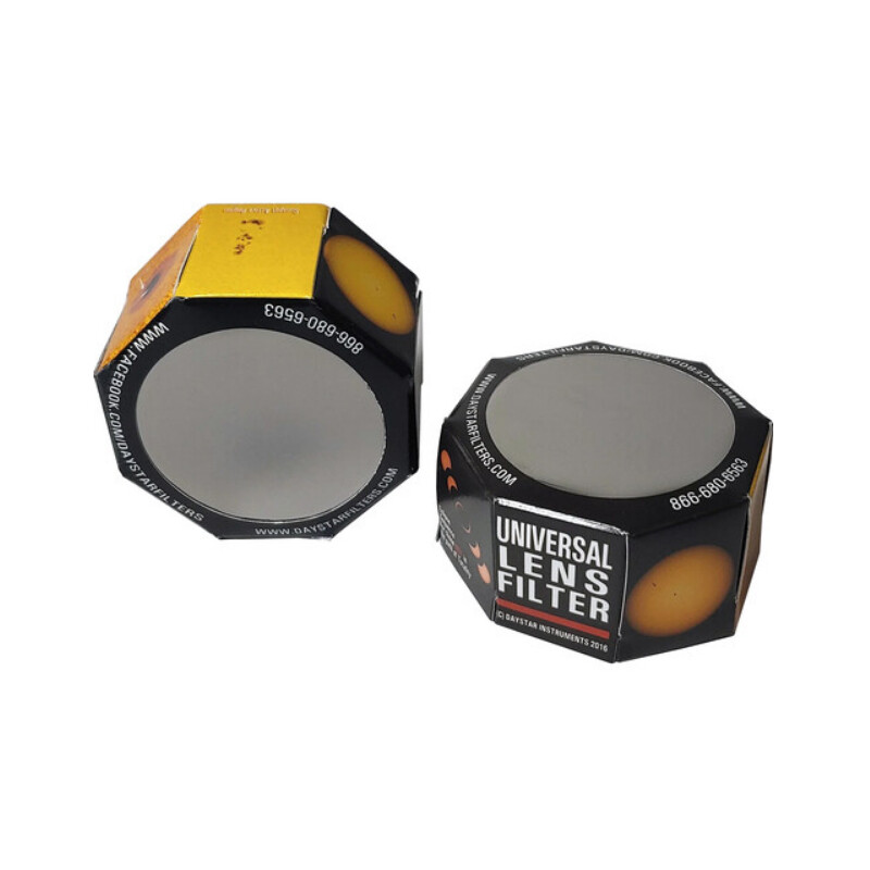 DayStar Solar Filters White-Light Universal Lens (2-Pack, 50-69 mm)