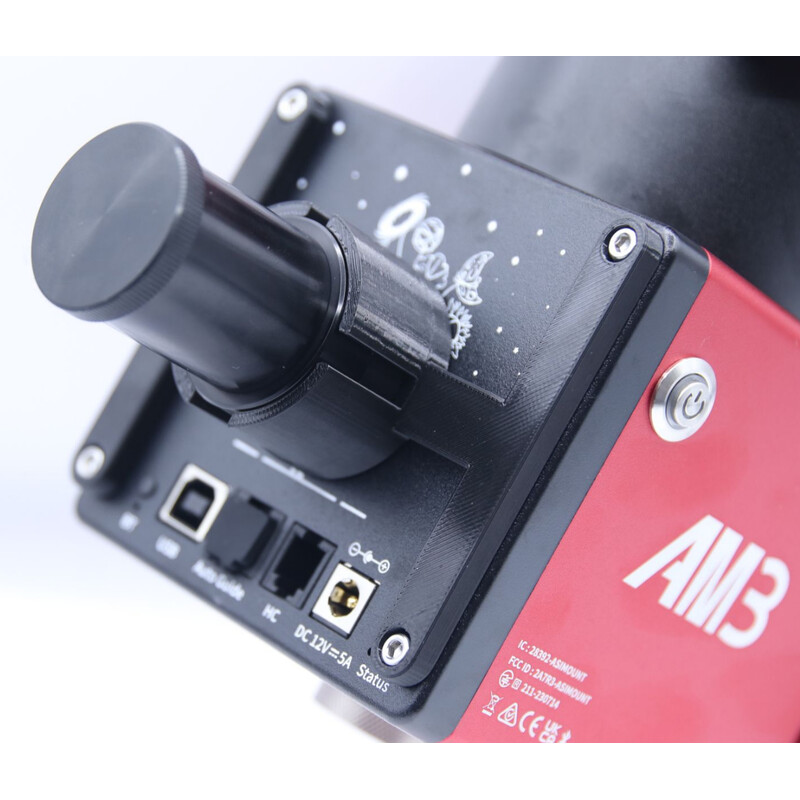 Astroprints Adaptors for iPolar on ZWO-AM3 mount