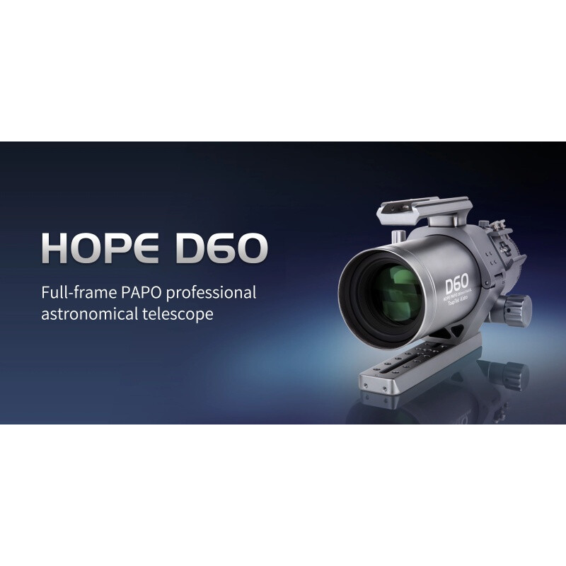 ToupTek Apochromatic refractor HOPE D60 60/280 f/4.66