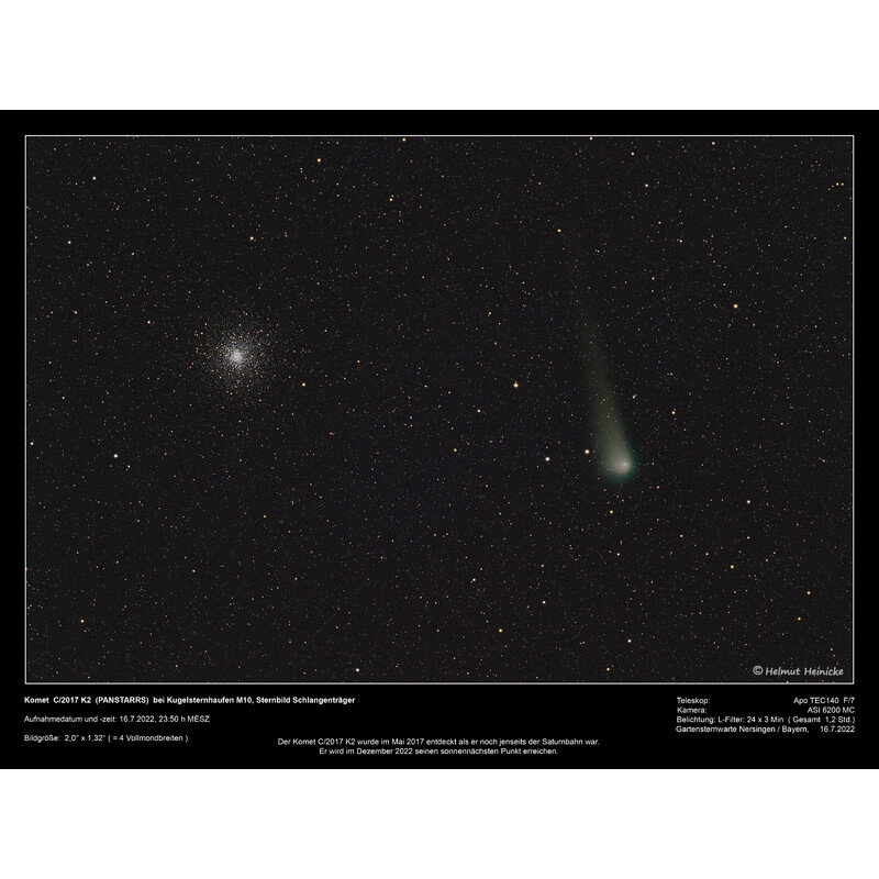 TEC apochromatic refractor AP 140/980 f/7 140FL