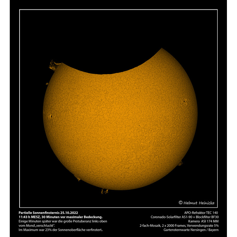 TEC Apochromatic refractor AP 140/980 f/7 140FL