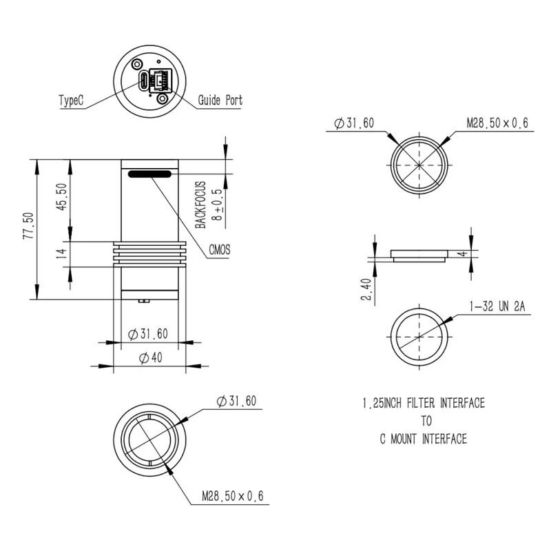 QHY Camera 5III 585M Mono