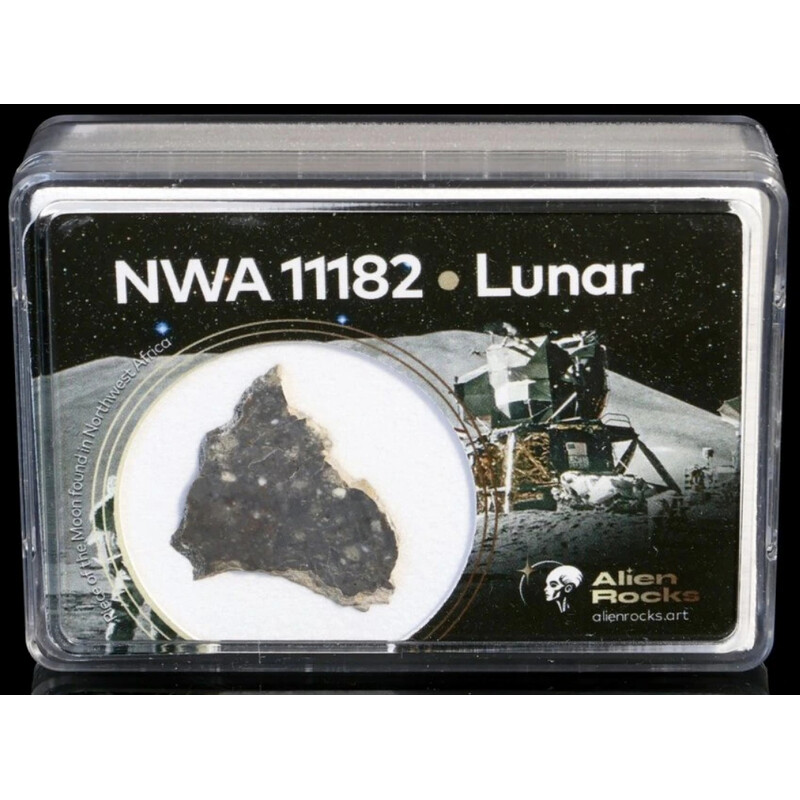 Alien Rocks Meteorites Lunar NWA 11182 1 - 1.5 Gramm