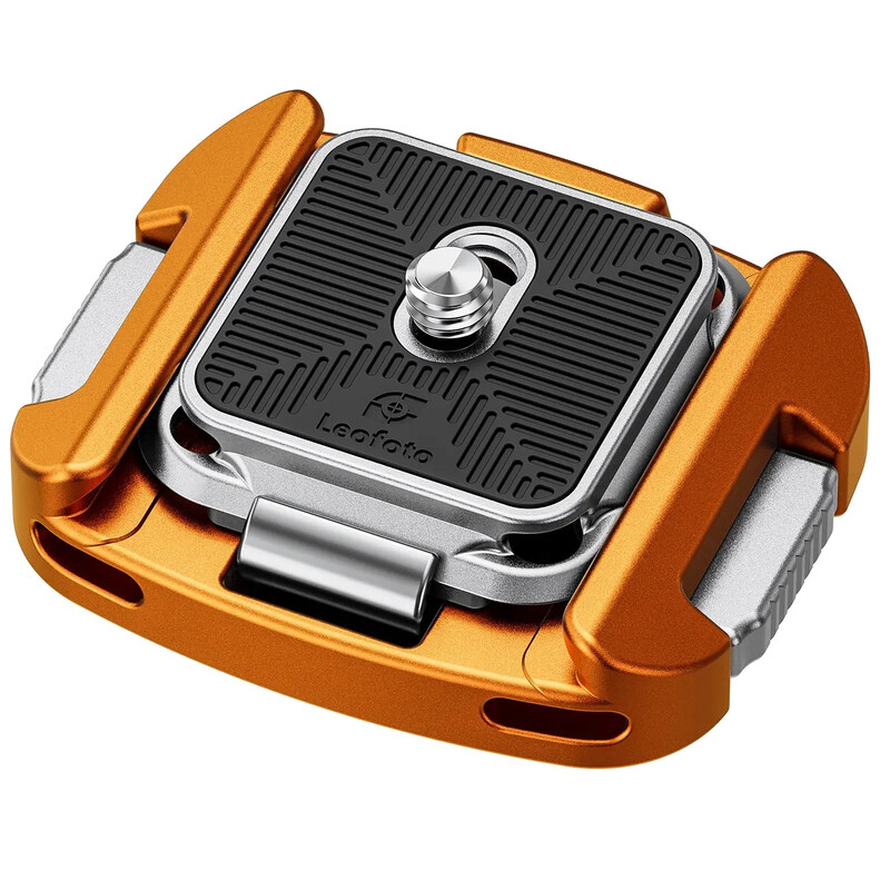 Leofoto Fast coupling QF-01+QP-38 Orange