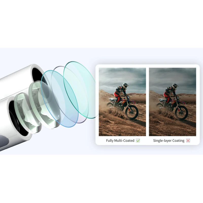 ZWO Binoculars Seestar VisionX 8x24