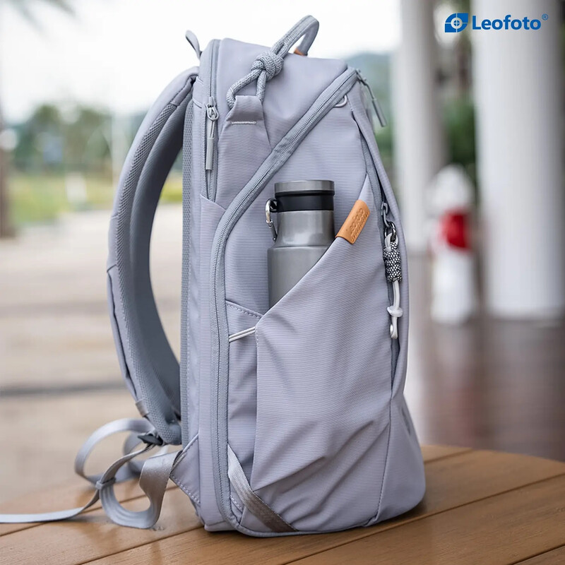 Leofoto Daily Lite Backpack 23L Morning Mist Grey (Bag + Cube)