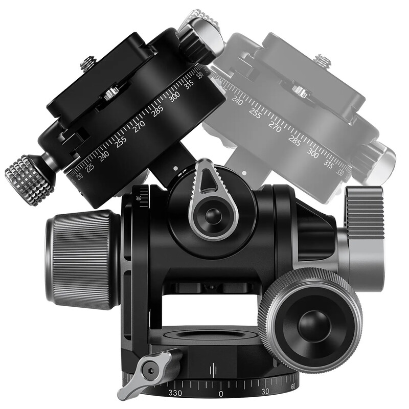 Leofoto Geared tripod head G4 PROM