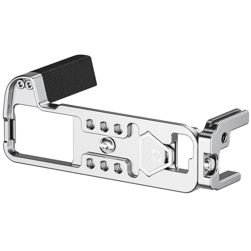 Leofoto L-bracket LPF-X-E5 suitable for Fujifilm X-E5 silver