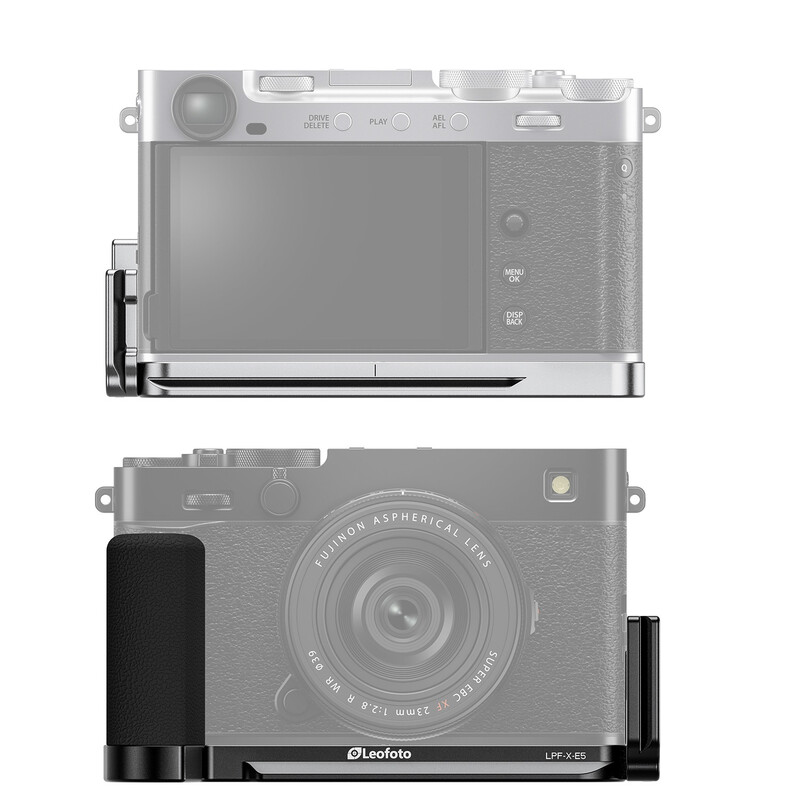 Leofoto L-bracket LPF-X-E5 suitable for Fujifilm X-E5 black