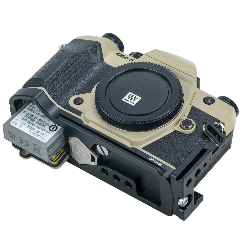Leofoto L-bracket LPO-OM-5II suitable for OM-5 II black