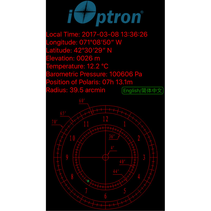 iOptron Pole finder AccuAlign HST / PST