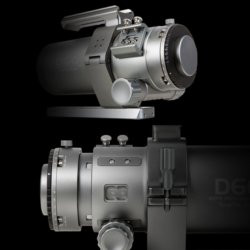 ToupTek Apochromatic refractor HOPE D60 60/280 Tilter