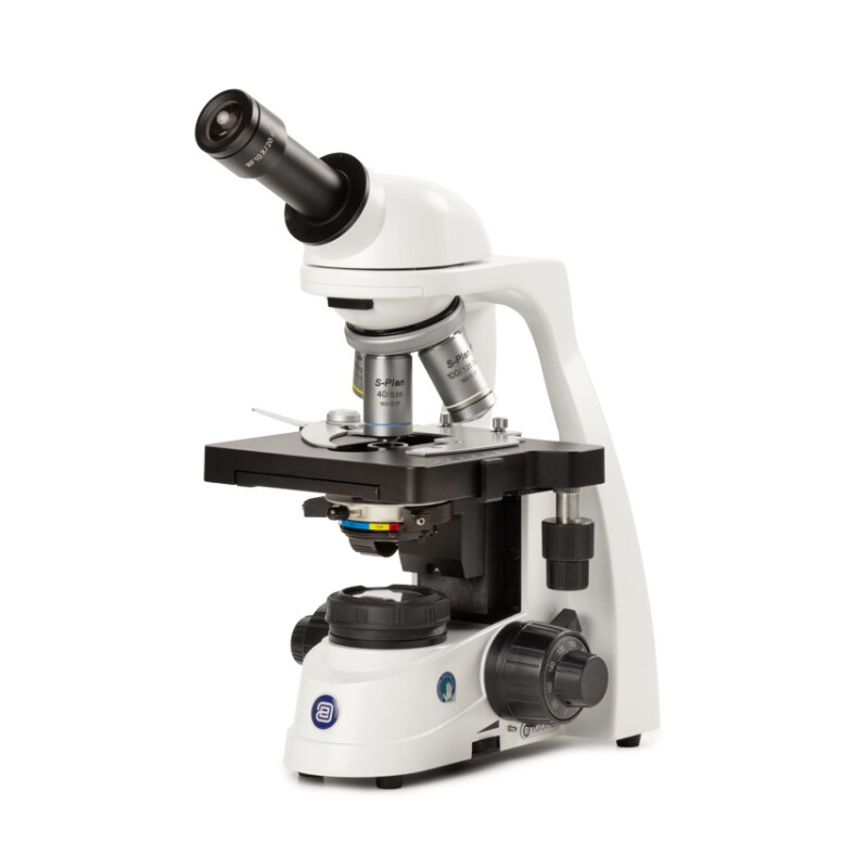 Euromex BlueScope BL.1151 microscope, mono, INFINITY, semi-plan 40-1000x, 10x/22, DL, LED