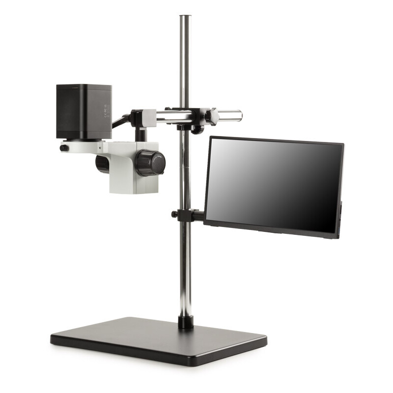 Euromex Microscope MacroZoom MZ.4702-HDS, 18x, UHD-4K, autofocus, 1/2.8", 8.3 MP, HDMI, USB, Wi-Fi, 11"