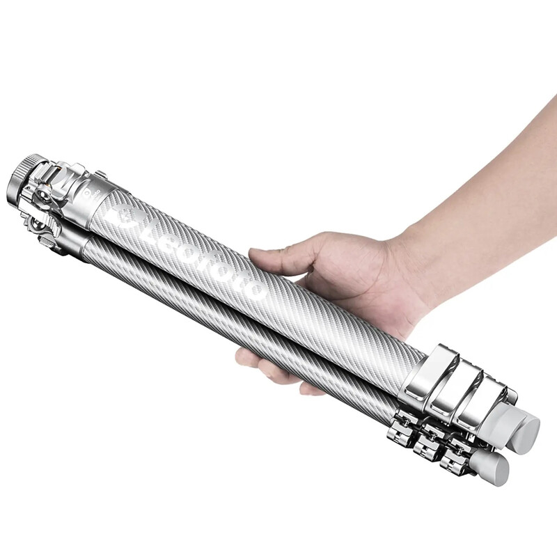 Leofoto Carbon tripod AZ-235C+MBH-30 Azure Full silver