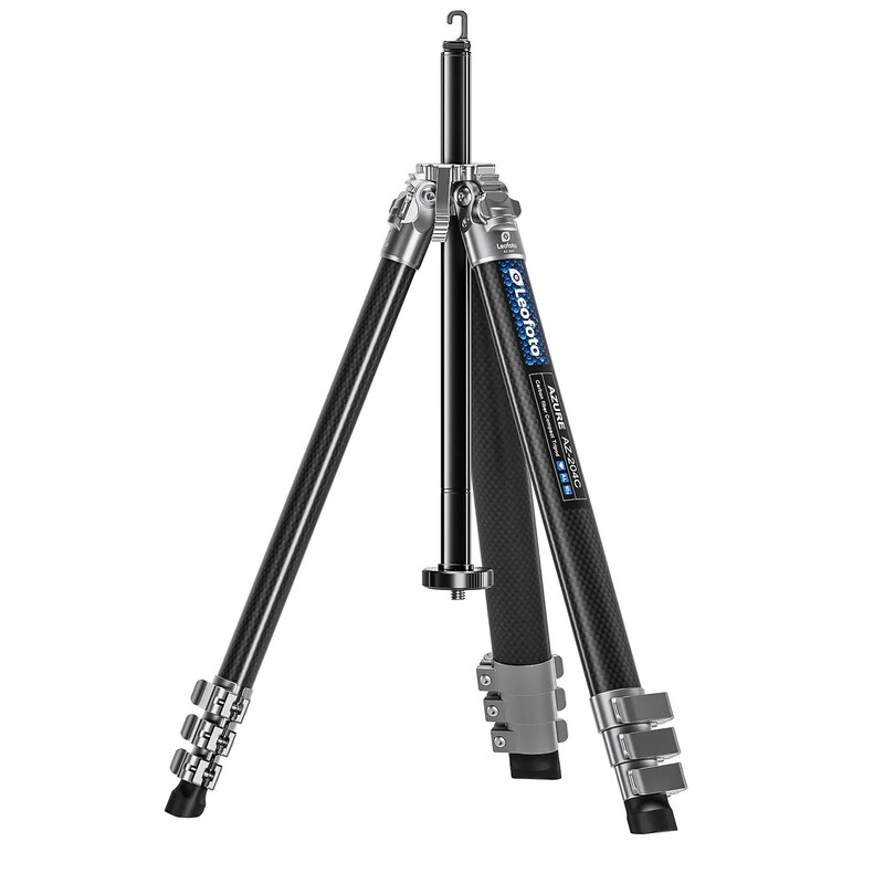 Leofoto Carbon tripod AZ-204C+LH-25R Azure Half Silver