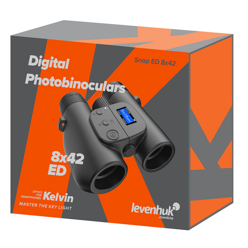 Levenhuk Binoculars Snap ED 8x42 Wi-Fi