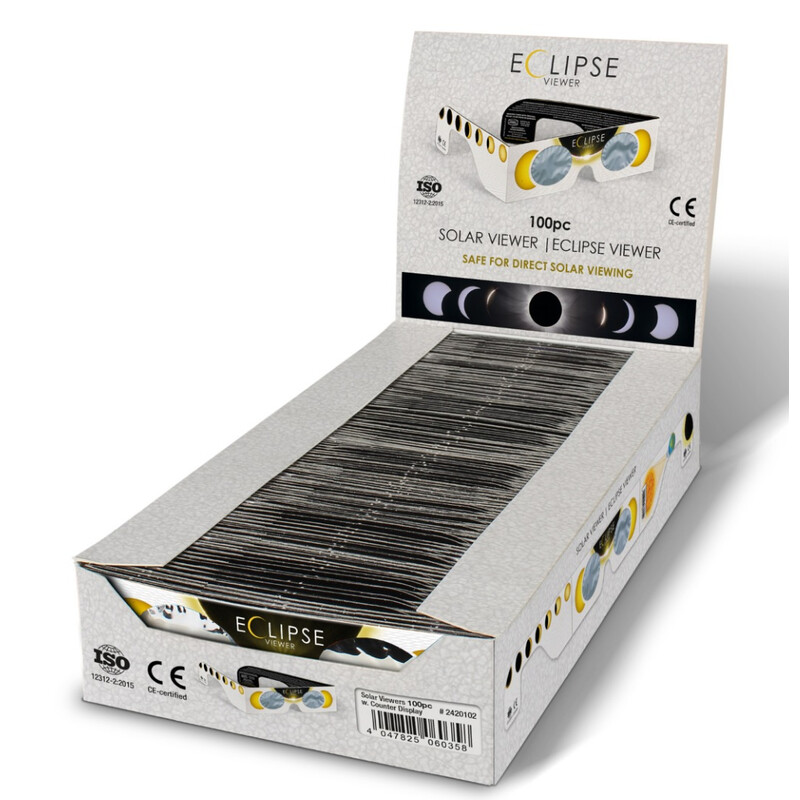 Baader Solar Eclipse Glasses – Solar Eclipse ‘Sofi’ Observation Glasses – Solar Viewer AstroSolar® – 100 pieces