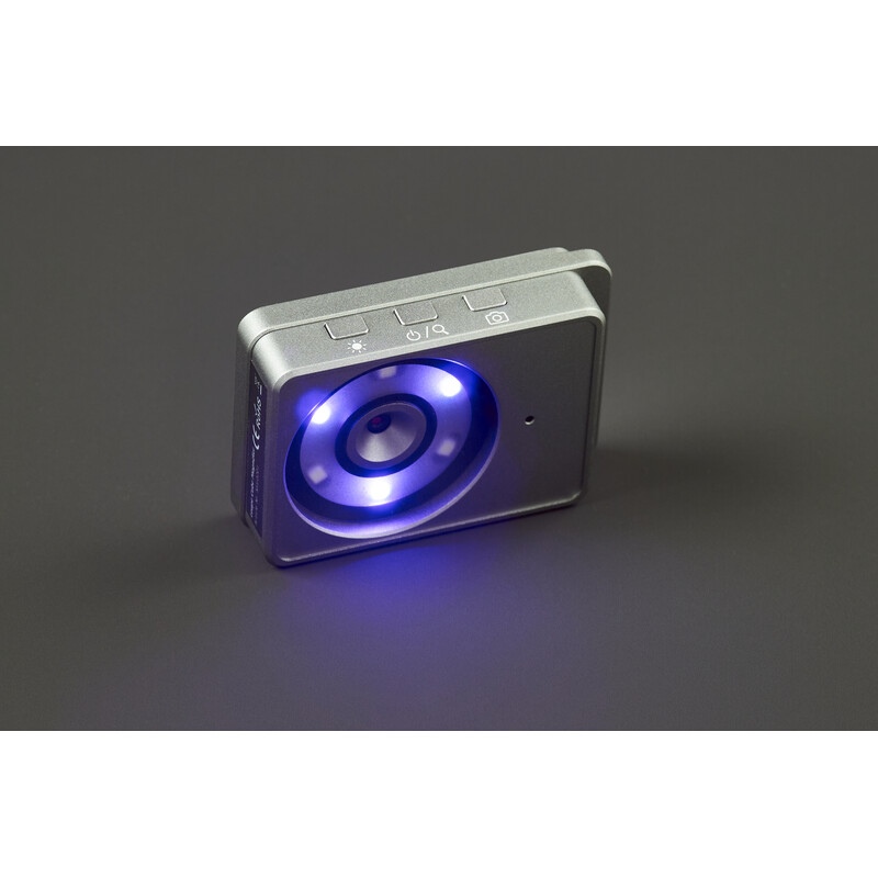 FPS Magnifying glass Magic Loupe Cube elektronische Lupe – kompakt, 7x bis 19x Zoom, UV-Licht & 2,4" Display, inkl. SD-Karte