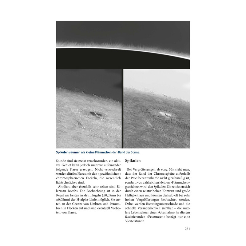 Oculum Verlag The Sun – A Handbook for Amateur Astronomers