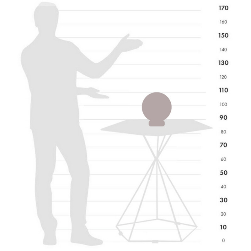 Zoffoli living Globe Orbis Techno Leather 22 cm