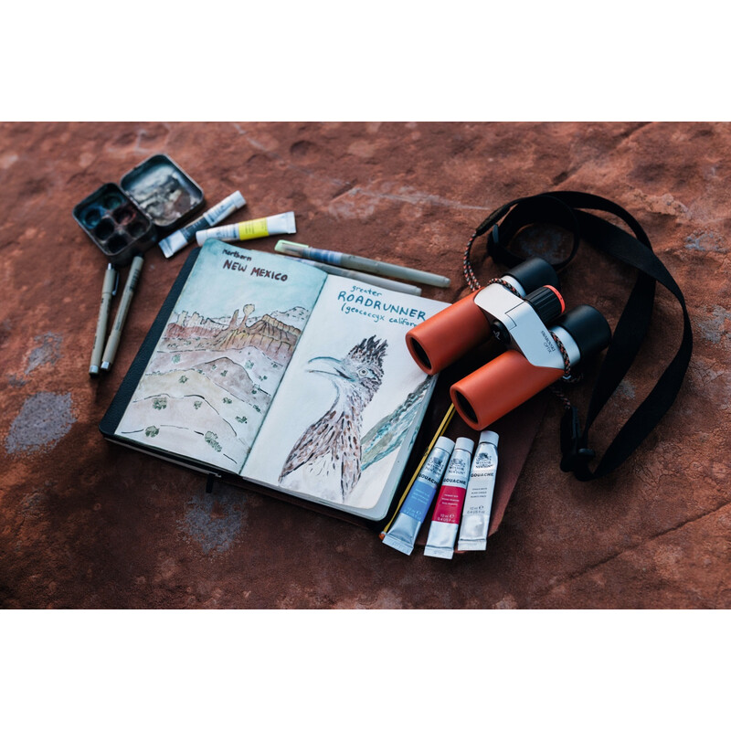 Swarovski 10x30 CL Companion Binoculars, Desert Orange
