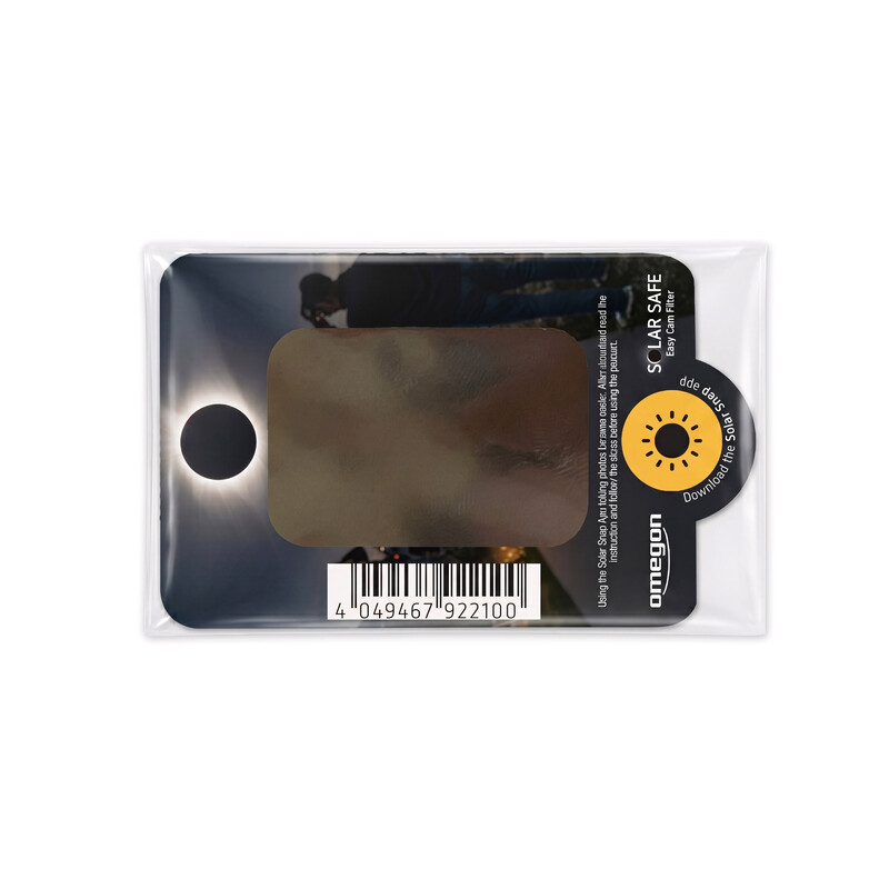 Omegon Sonnenfilter Solar Safe Easy Cam Filter