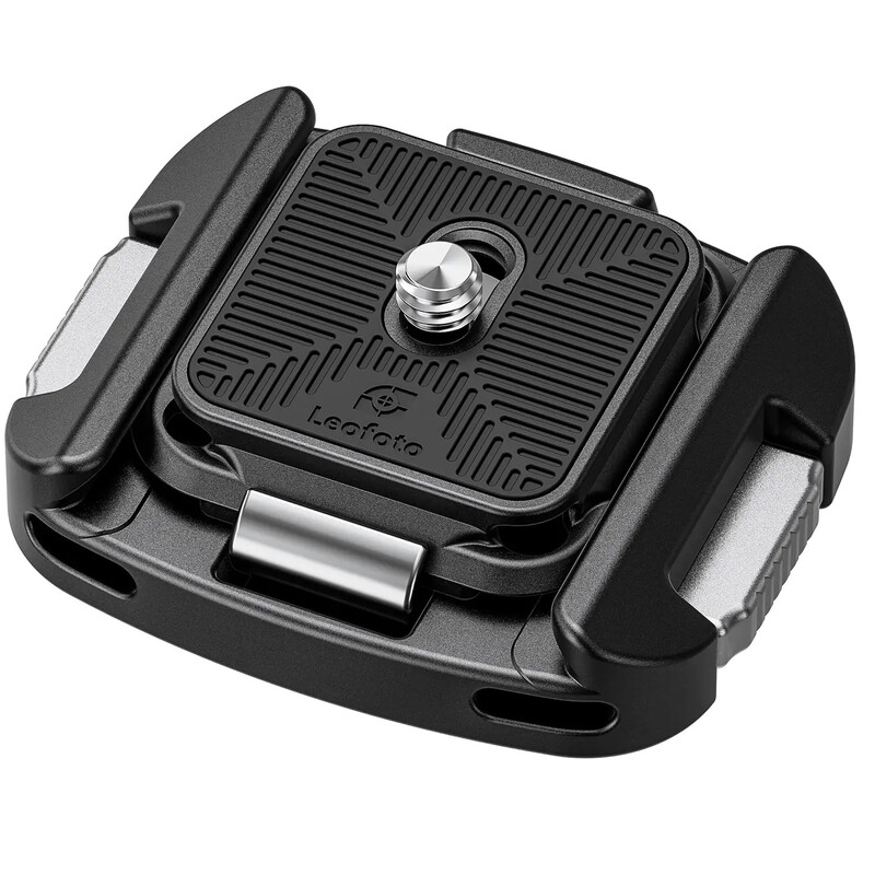 Leofoto Fast coupling QF-01+QP-38 black