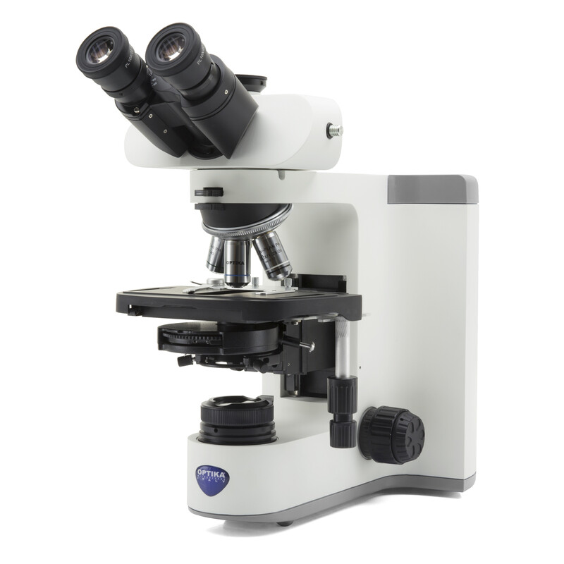 Optika Microscope B-810DK, trino, HF, DF, infinity, plan, 40–1000x, LED