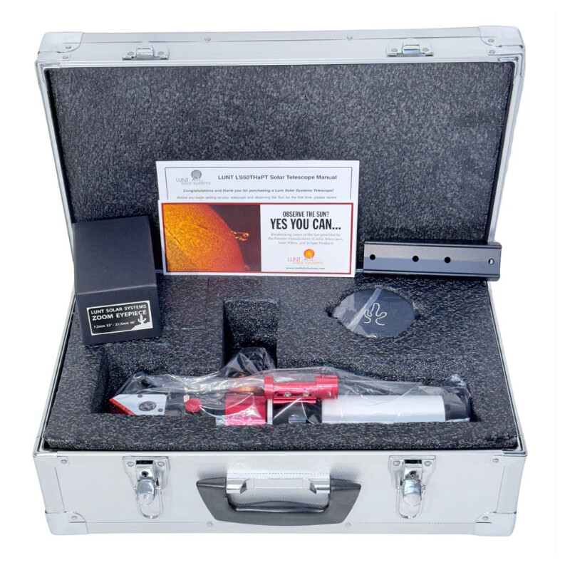 Lunt Solar Systems Solar telescope ST 50/350 LS50C Ha / B600 PT DS Premium PLUS Kit