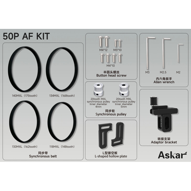 Askar Motor Mounting Kit for 50P