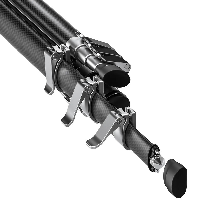 Leofoto Carbon tripod AZ-235C+MBH-30 Azure Half Silver