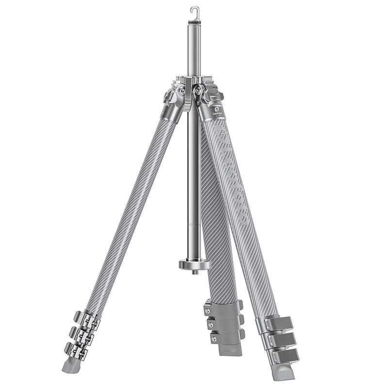 Leofoto Carbon tripod AZ-204C+LH-30R Azure Full Silver