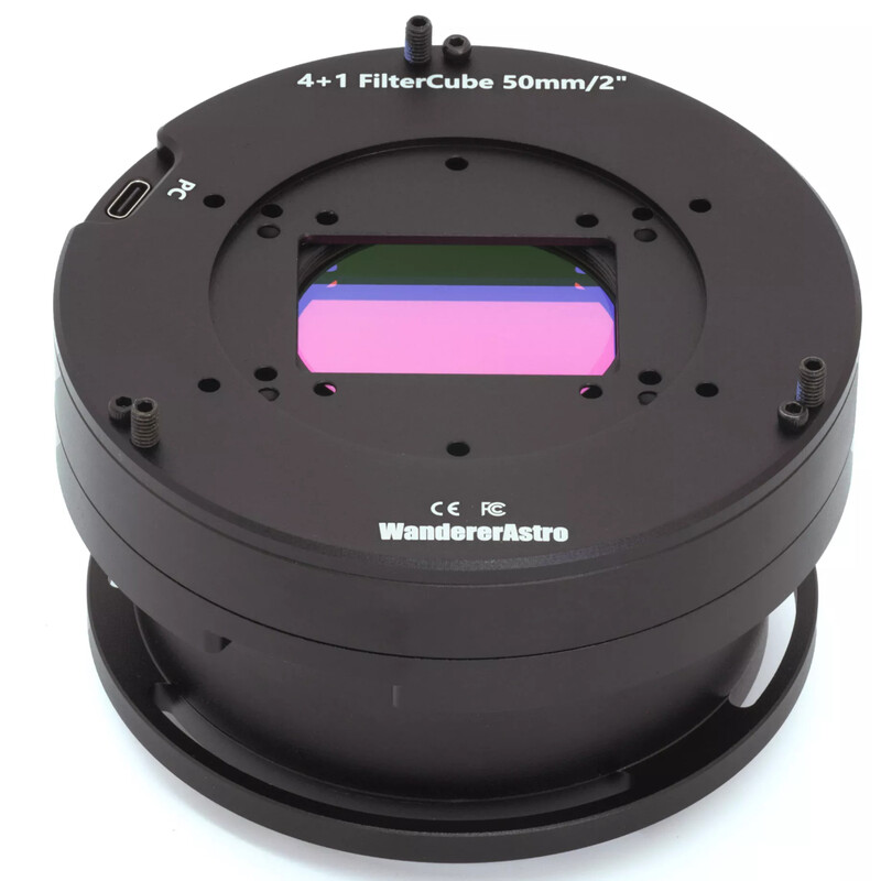 Wanderer Astro Cube filter wheel for Celestron RASA 1100 and 3600