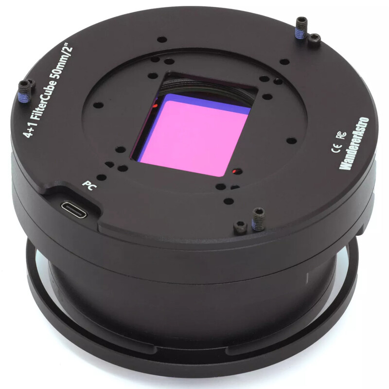 Wanderer Astro Cube filter wheel for Celestron RASA 1100 and 3600
